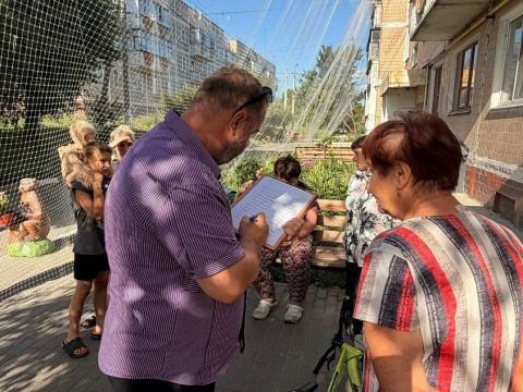 Общественная приемка: ул. Интернациональная, 8, с. Бессоновка — работа принята!